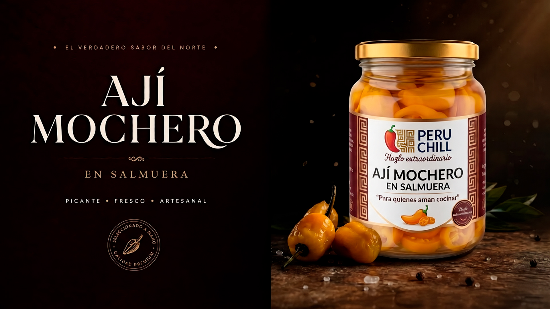 Ají Mochero en Salmuera - Peru Chill